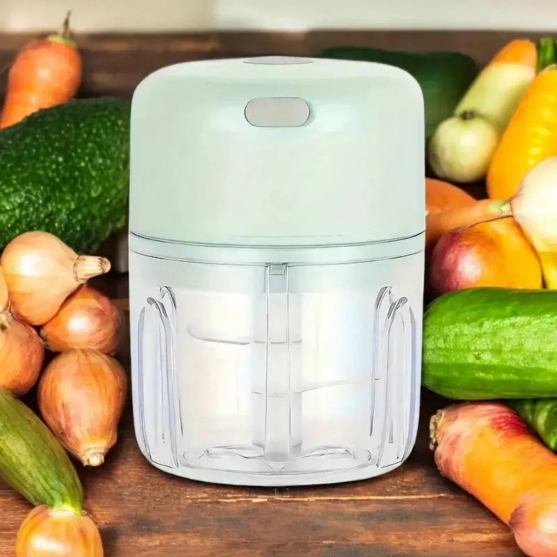 250 ml elektrinis mini česnakų smulkintuvas su USB įkrovimu,įvairioms daržovėms