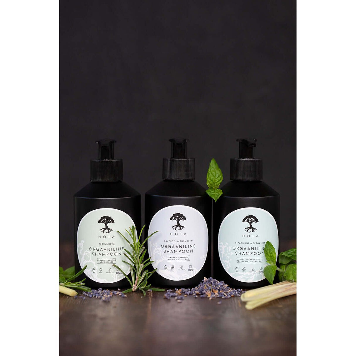 Organic Shampoo Peppermint & Bergamot, 200ml