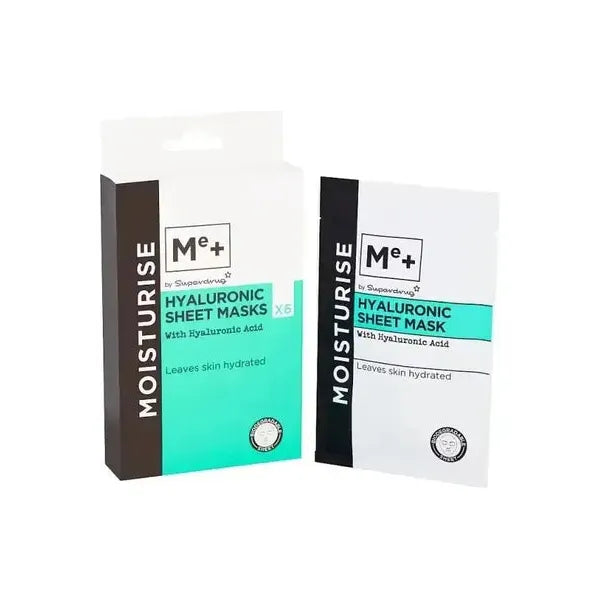 Me+ hialurono rūgšties kaukė drėkinimui – 6 vnt