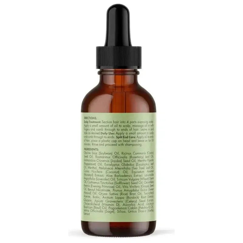 Mielle Rosemary Mint plaukų aliejus – drėkinimui ir gaivinimui