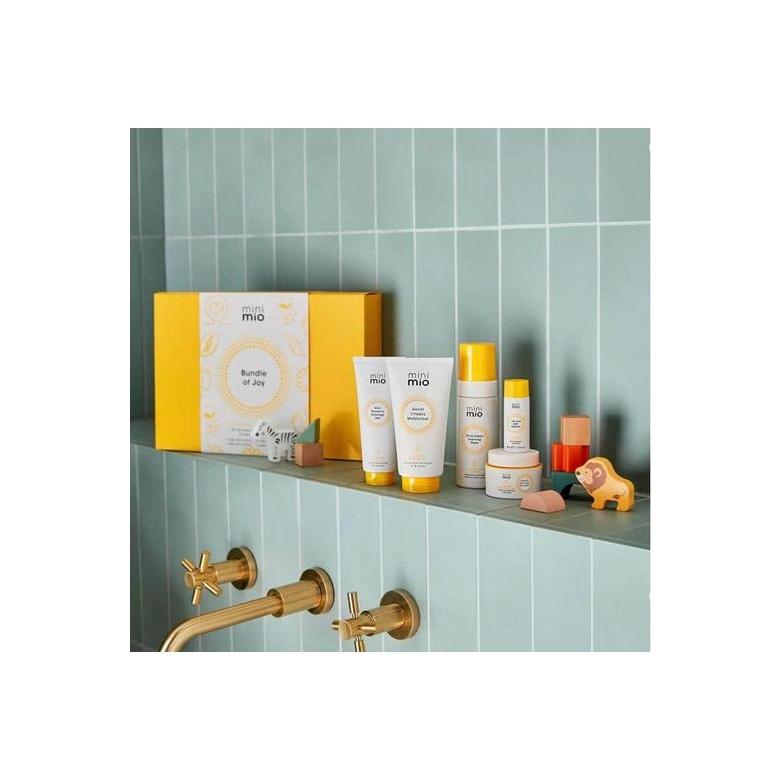 Mini MIO rinkinys su švelniomis priemonėmis vaikų odai